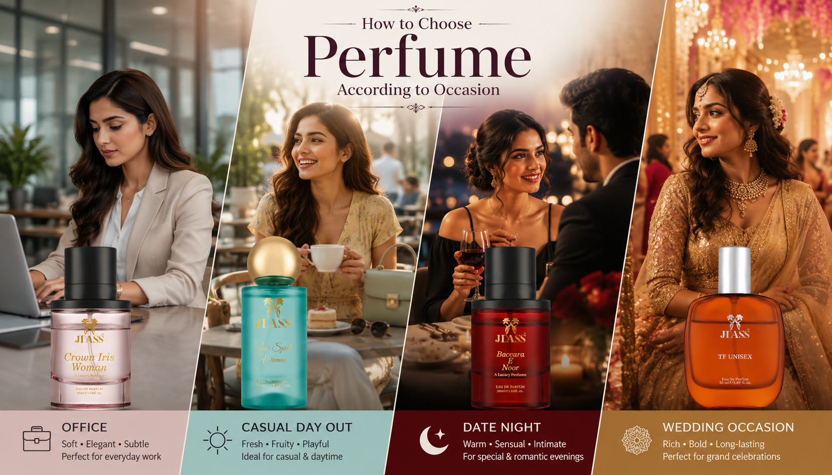 How to Choose Perfume According to Occasion in India
