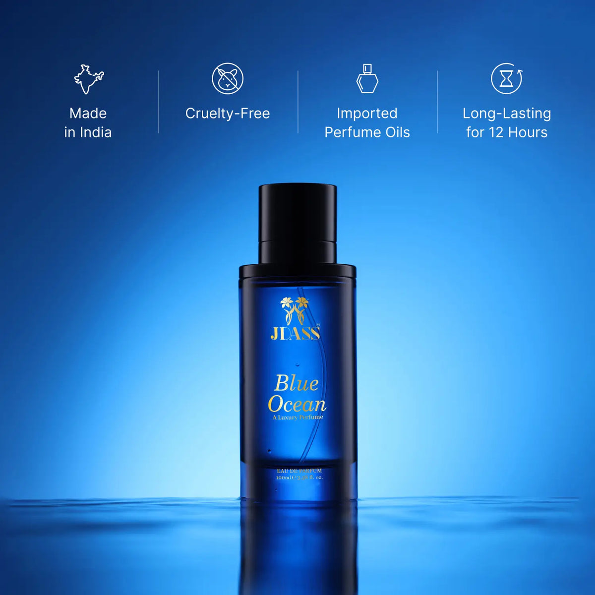 Java Blue Cologne Blue Fragrance for Men | Aqua Citrus Fresh Luxury Perfume – Jdass