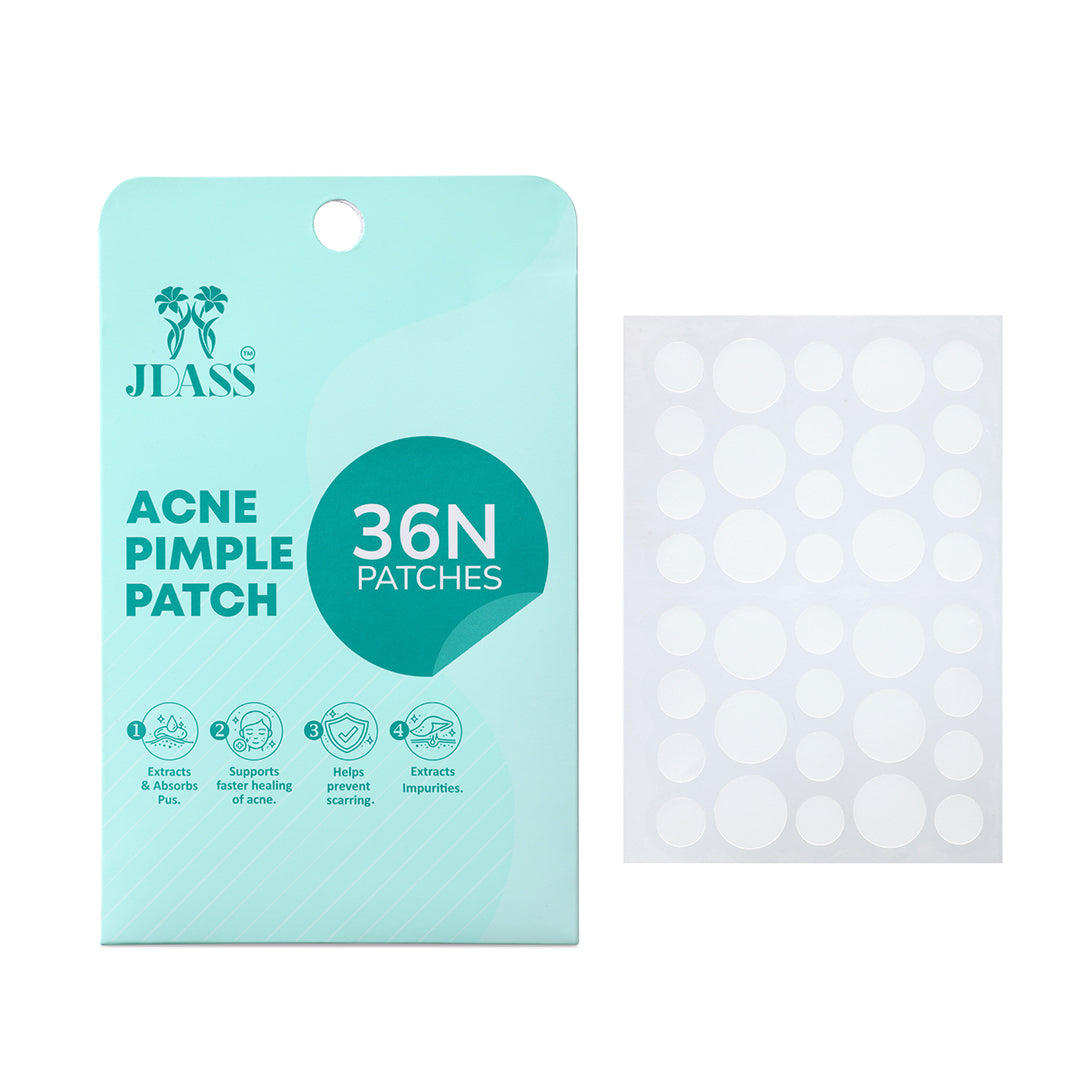 Acne Pimple Patches with Hydrocolloid & Salicylic Acid - 36 Dots