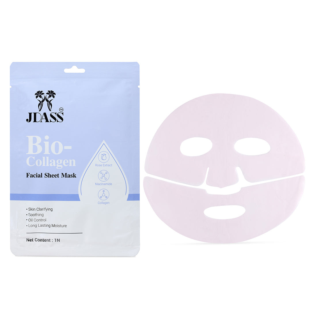 BioCollagen Mask with Rose Extract and Niacinamide