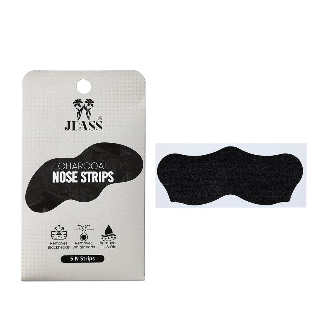 Charcoal Nose Strips - Remove Blackheads, Whiteheads, Oil & Dirt