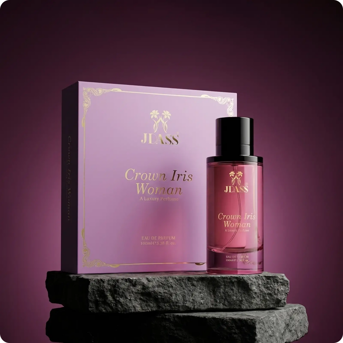 Crown Iris Woman A Luxury Perfume-100ml image 1