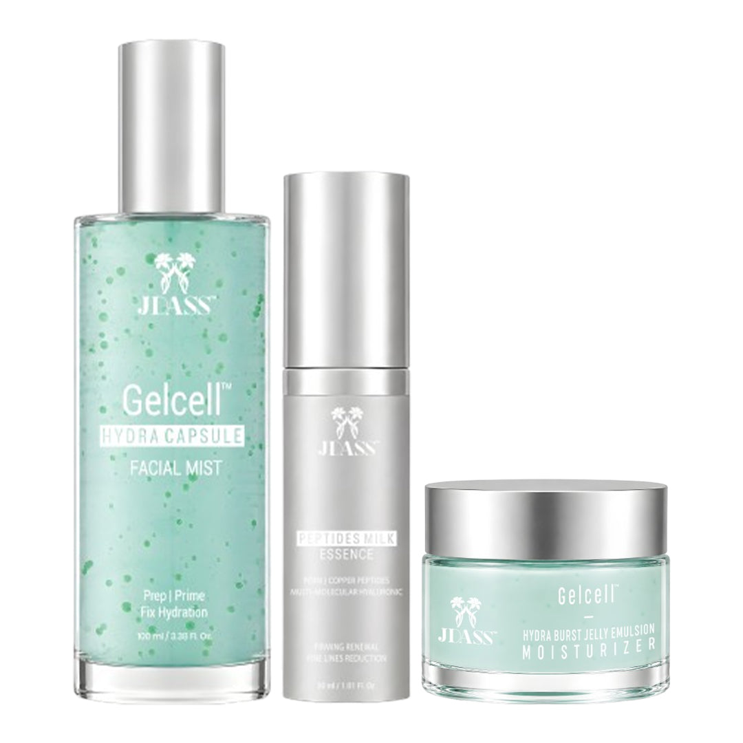 Facial Mist, Moisturizer And Serum Combo PDRN