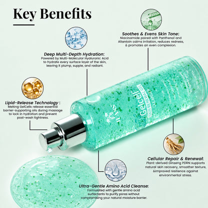 JDASS GelCell Skin Renewal Gel Cleanser - Ginseng PDRN