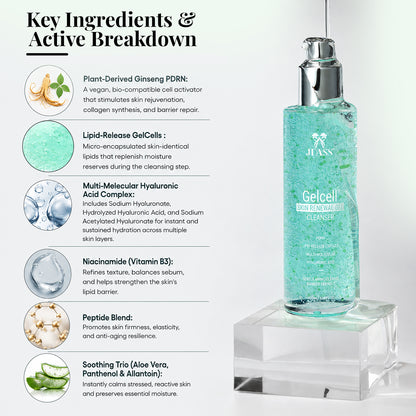 JDASS GelCell Skin Renewal Gel Cleanser - Ginseng PDRN