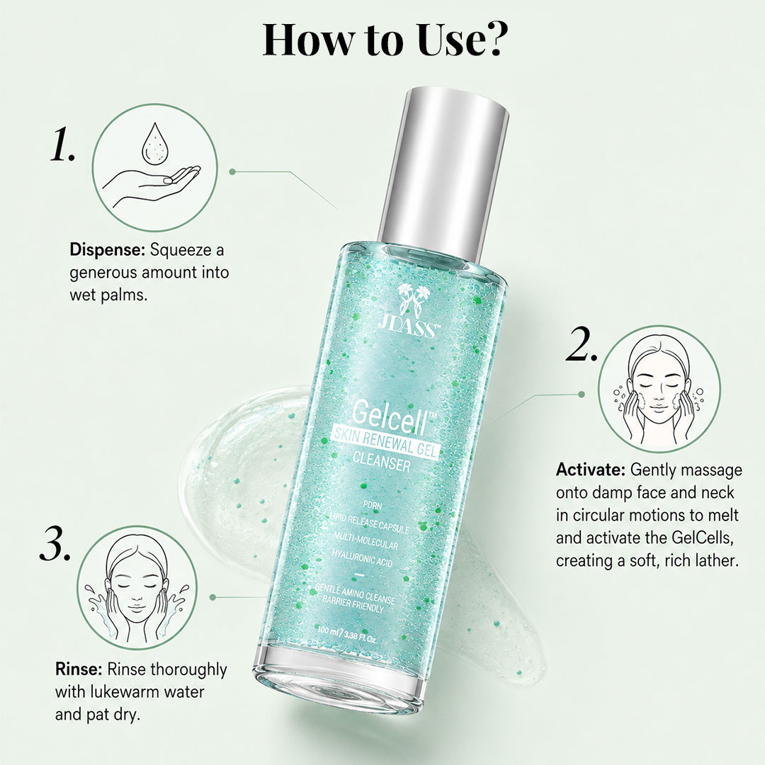 JDASS GelCell Skin Renewal Gel Cleanser - Ginseng PDRN