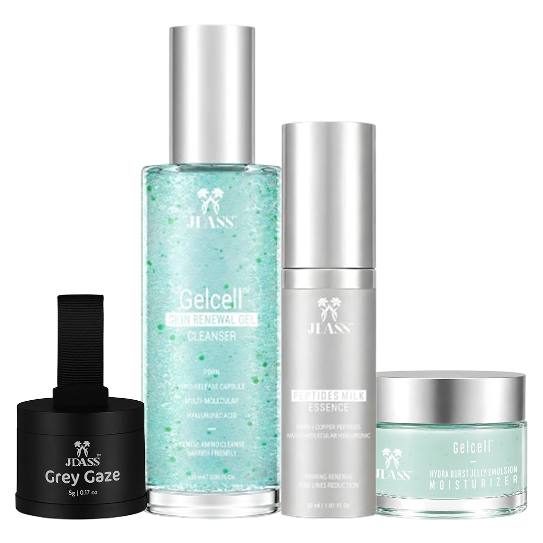 Black Grey Gaze + Cleanser + Serum + Moisturizer
