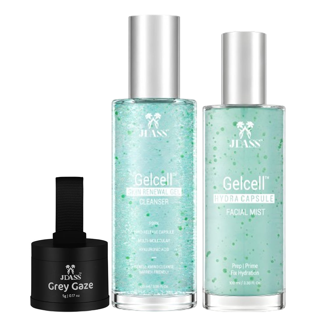 Brown Grey Gaze + Cleanser + Facial Mist