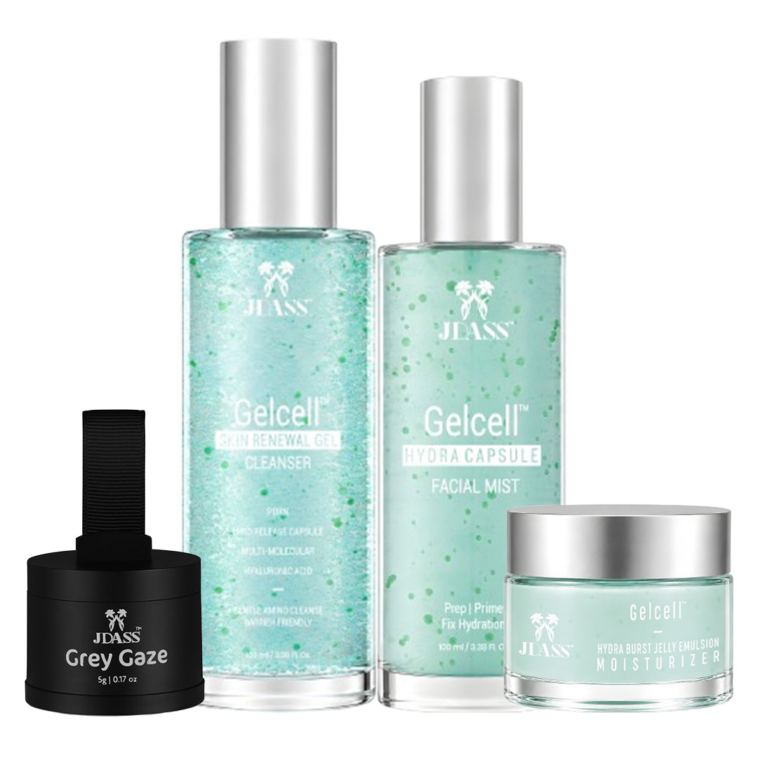 Black Grey Gaze + Cleanser + Mist + Moisturizer