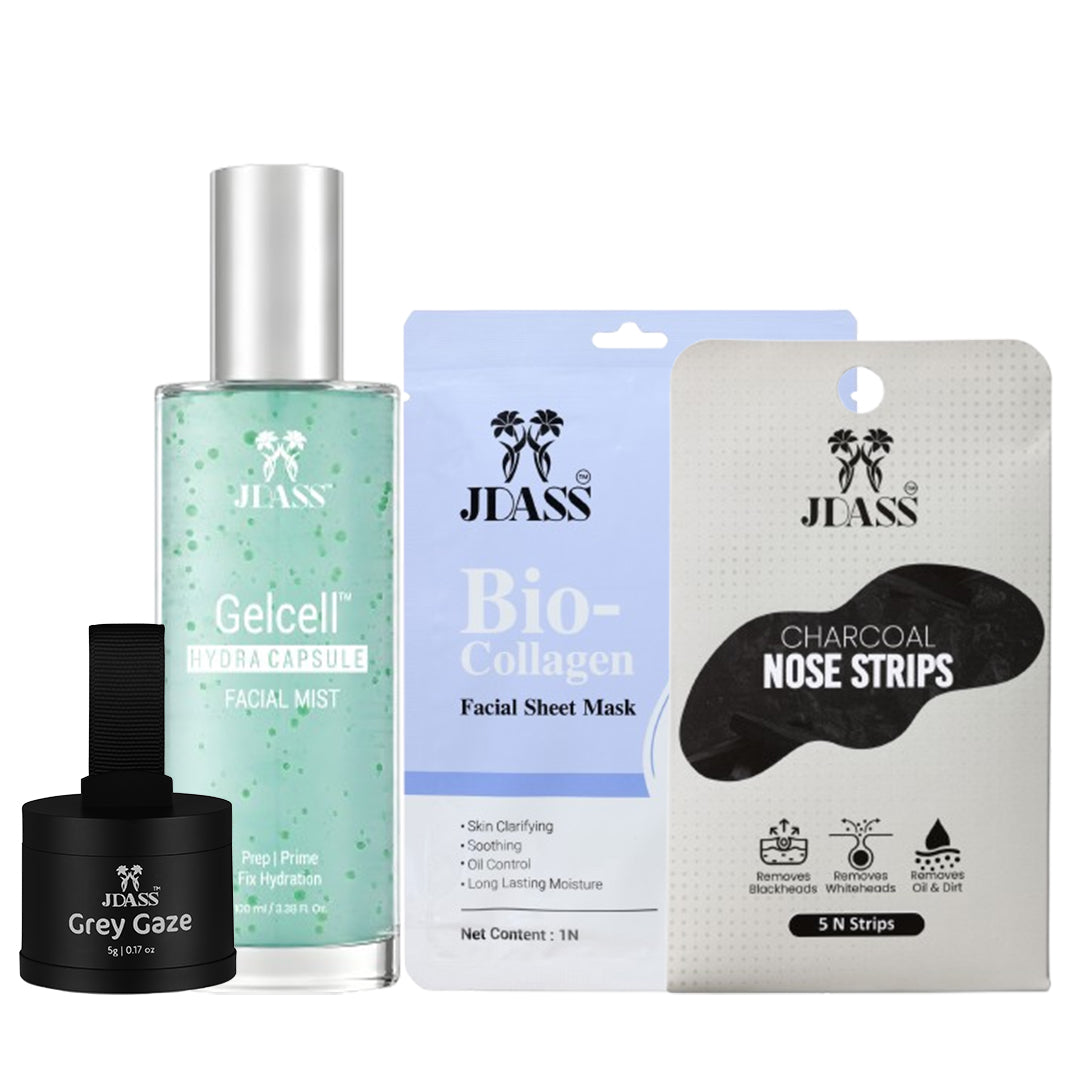 Brown Grey Gaze + Mist + Sheet Mask + Nose Strip
