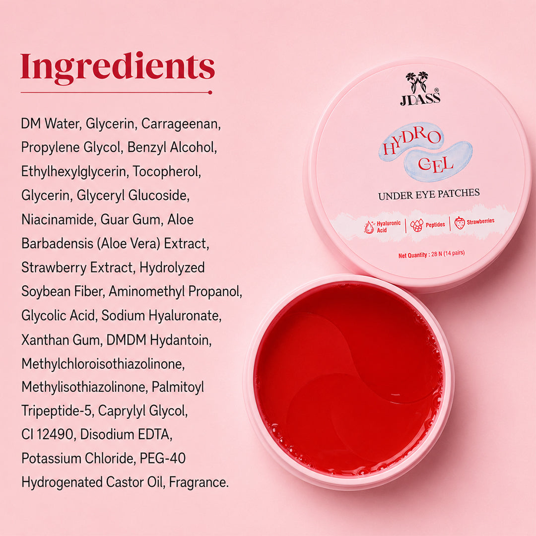 Hydrogel Under Eye Patches for Dark Circles & Puffiness