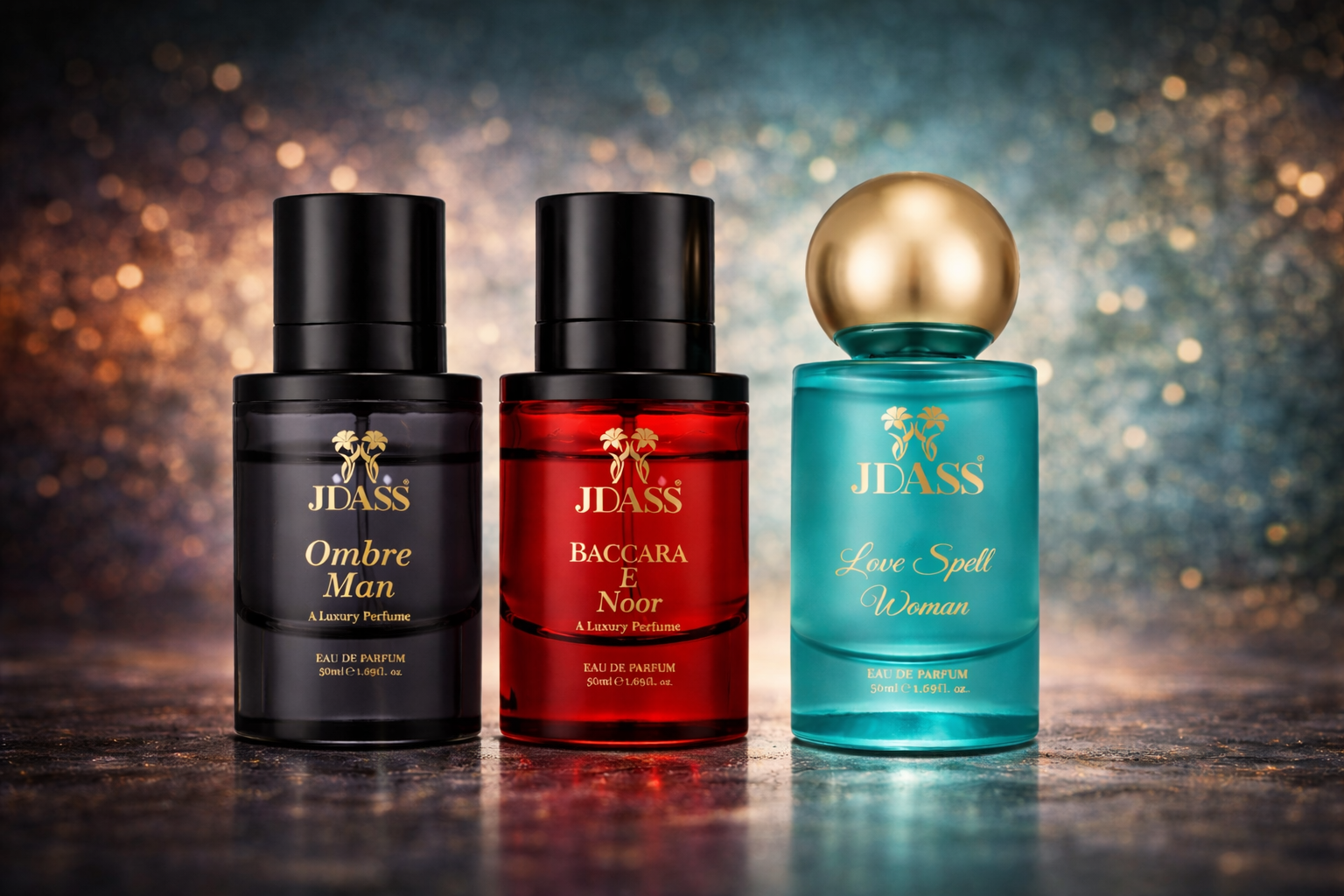 Pack of 3 (Baccara E Noor + Ombre Man + Love Spell)