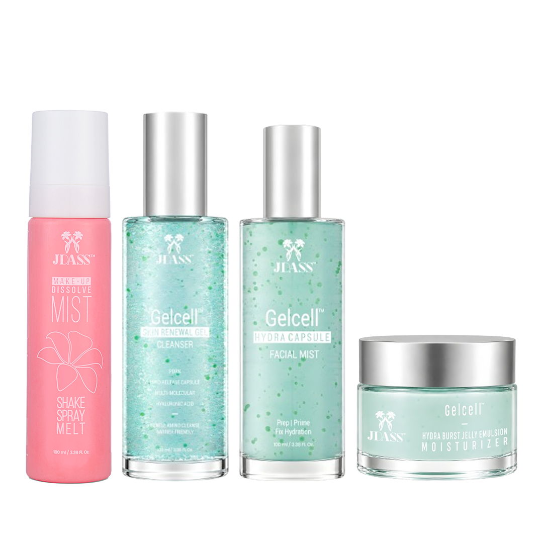 Makeup Remover Mist + Cleanser + Toner + Moisturizer