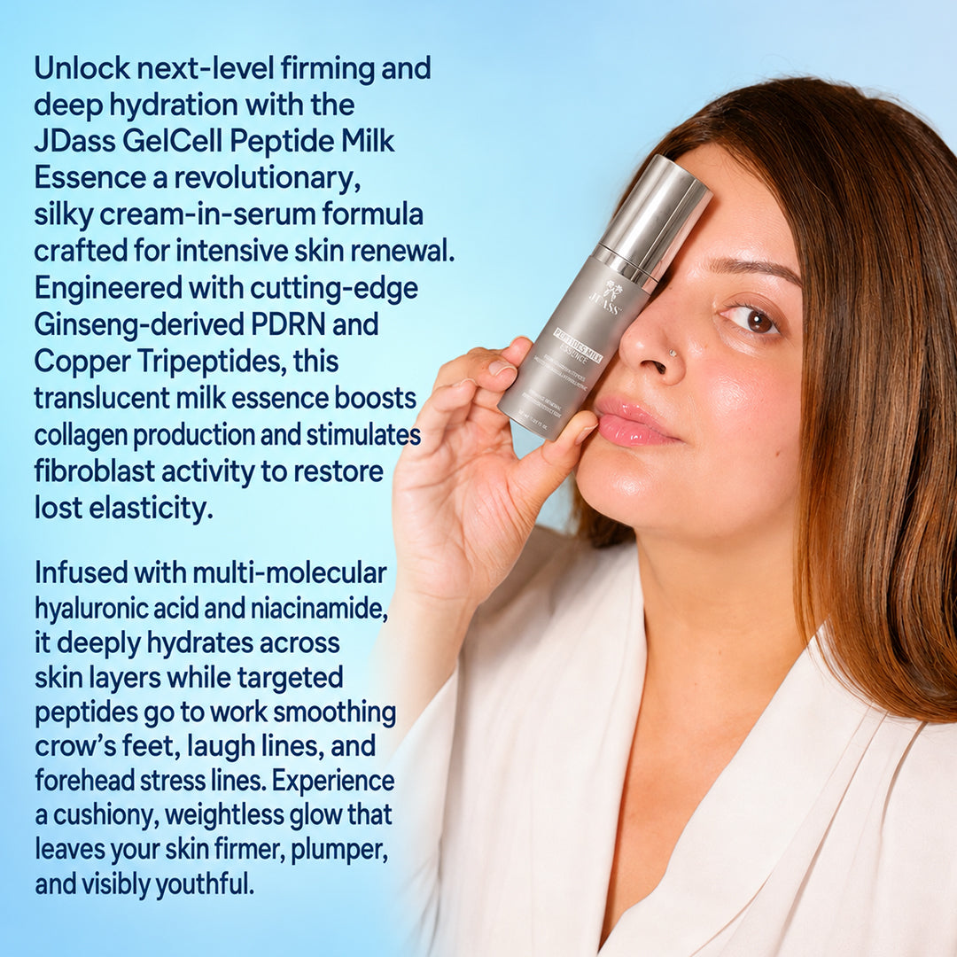 Jdass GelCell Peptide Milk Essence Serum - Ginseng PDRN