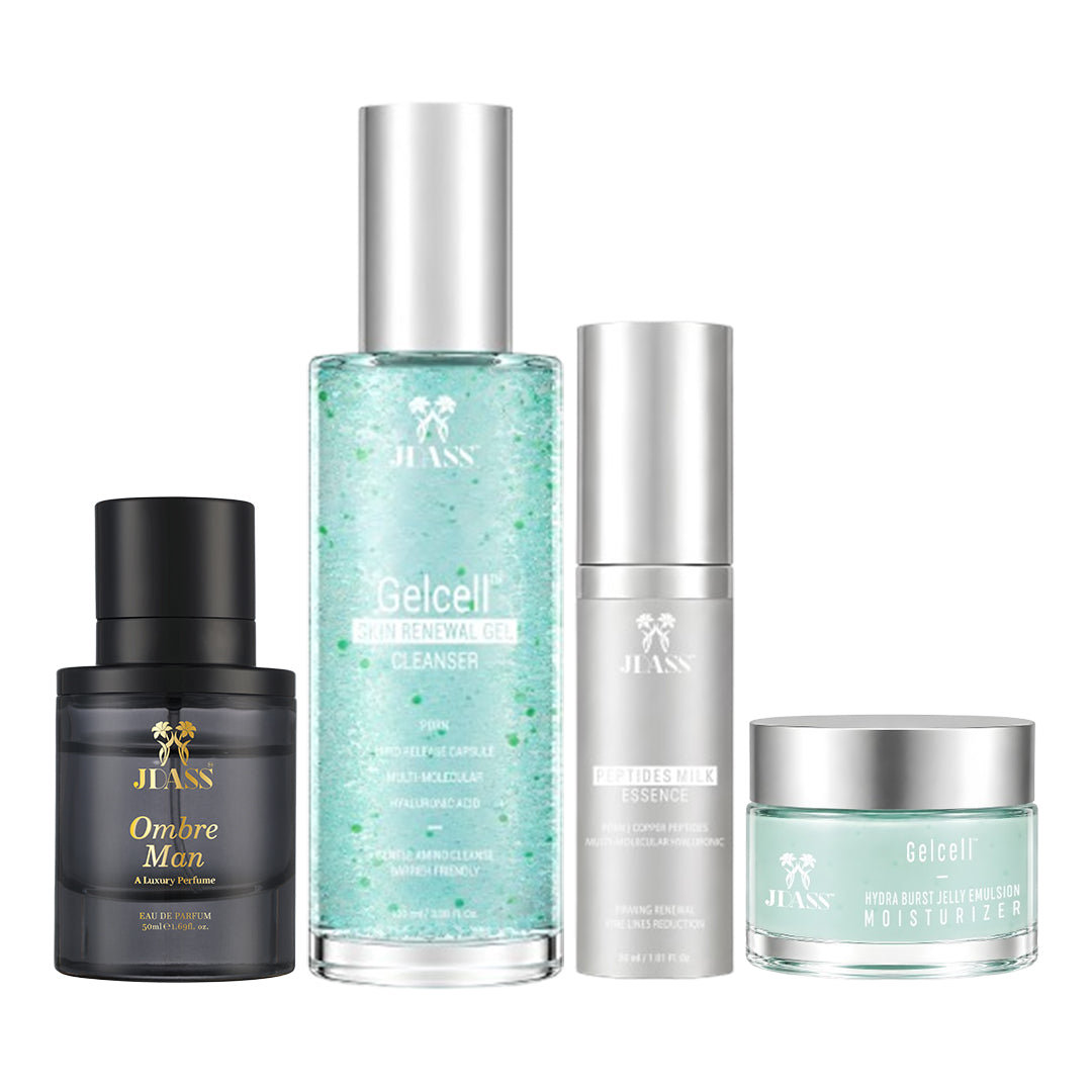 Ombre man 50ml + Cleanser + Serum + Moisturizer