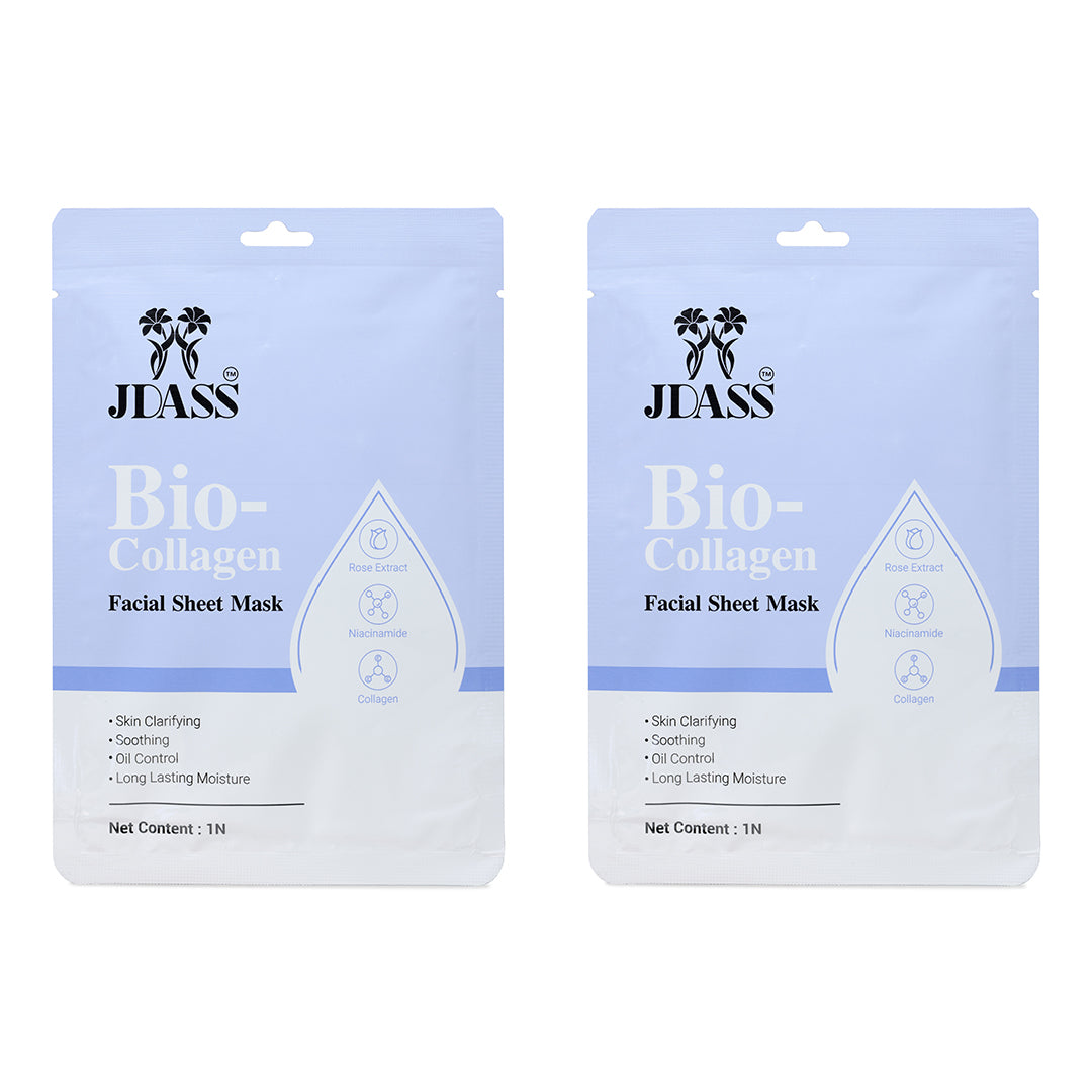 BioCollagen Mask with Rose Extract and Niacinamide