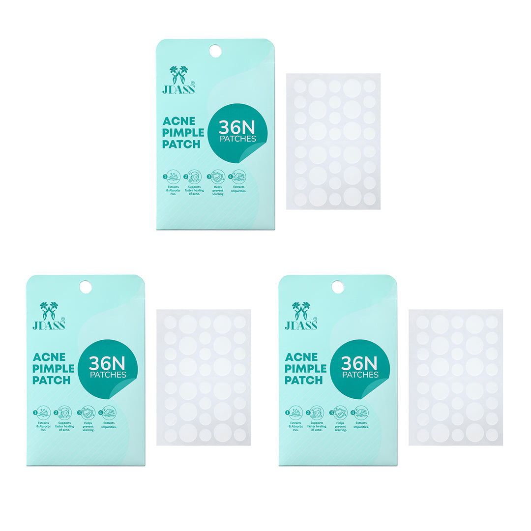 Acne Pimple Patches with Hydrocolloid & Salicylic Acid - 36 Dots