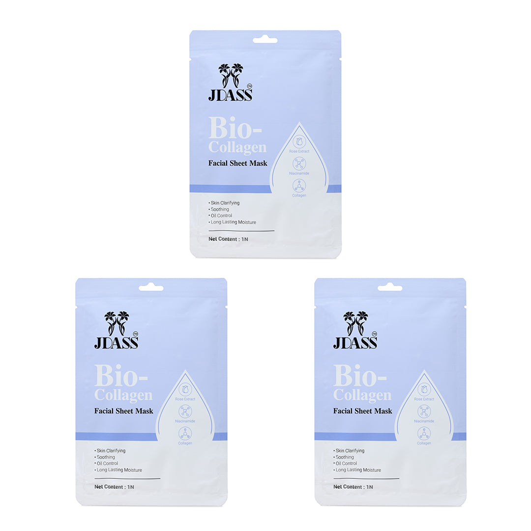 BioCollagen Mask with Rose Extract and Niacinamide