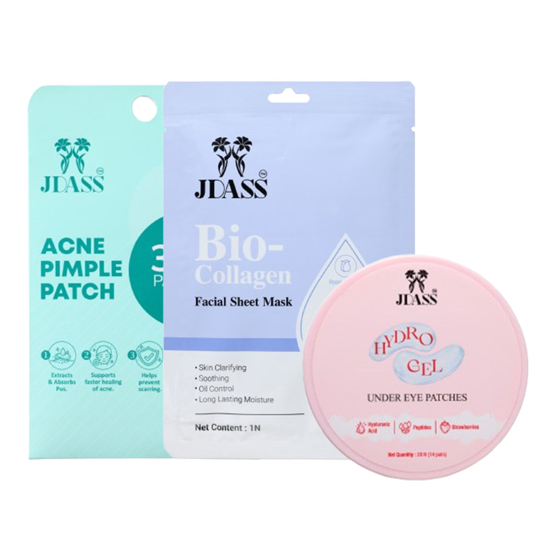 Acne Patches + Sheet Masks + Under Eye Patches