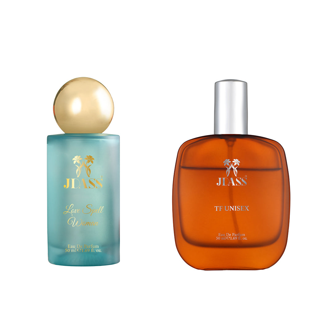 Pack of 2 - Love Spell Woman & TF Unisex - 50ml Each