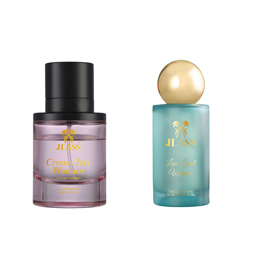 Pack of 2 - Crown Iris Woman & Love Spell Woman - 50ml Each