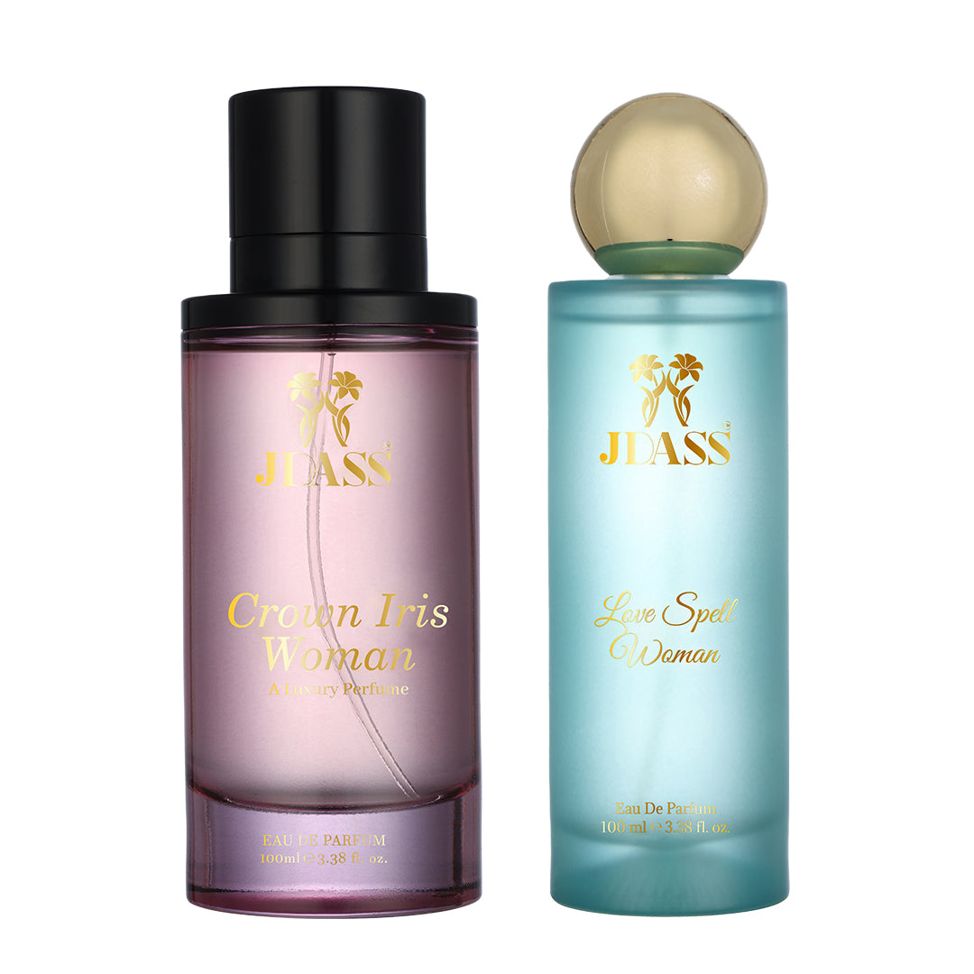 Pack of 2 - Crown Iris Woman & Love Spell Woman - 100ml Each