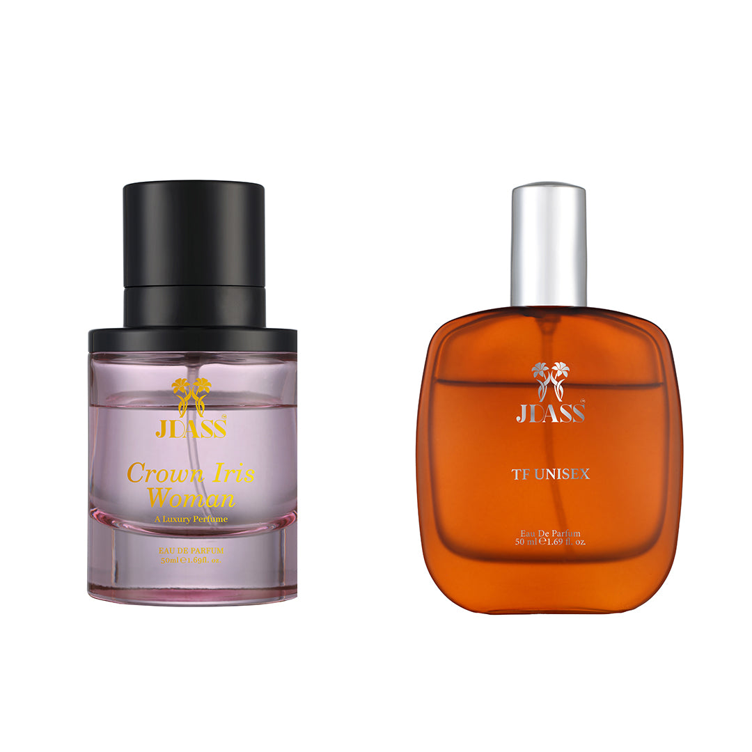 Pack of 2 - Crown Iris Woman & TF Unisex - 50ml Each