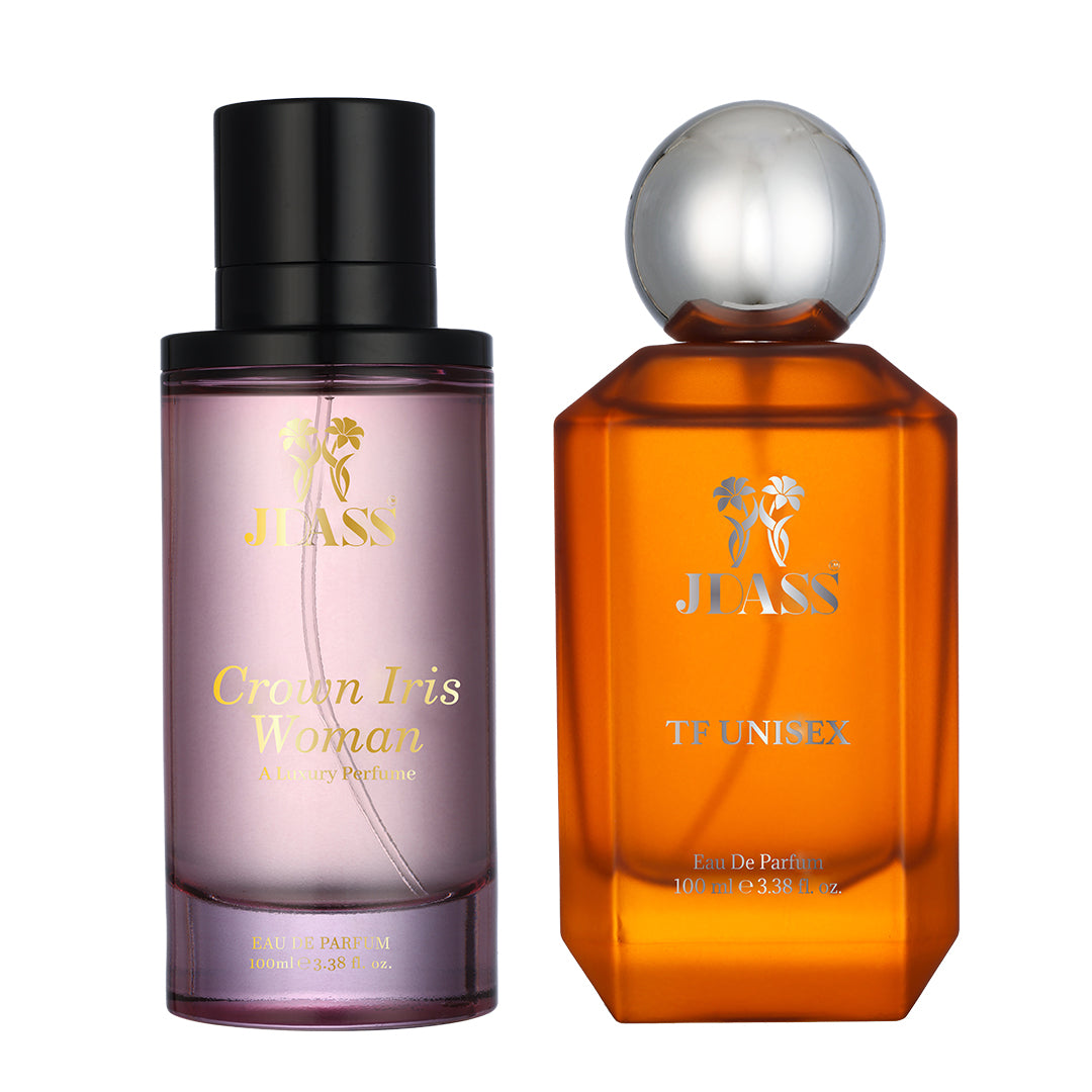 Pack of 2 - Crown Iris Woman & TF Unisex - 100ml Each