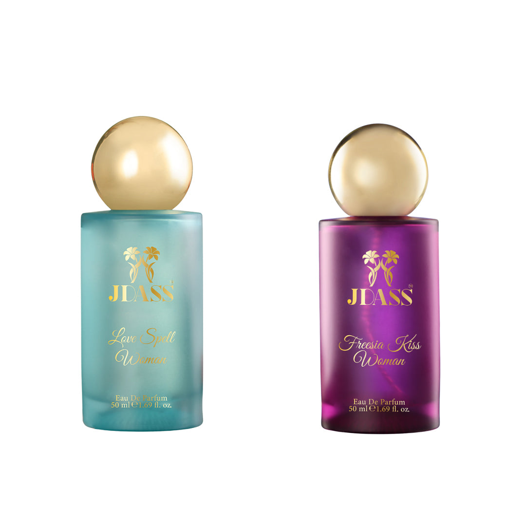 Pack of 2 - Love Spell Woman & Freesia Kiss Woman - 50ml Each