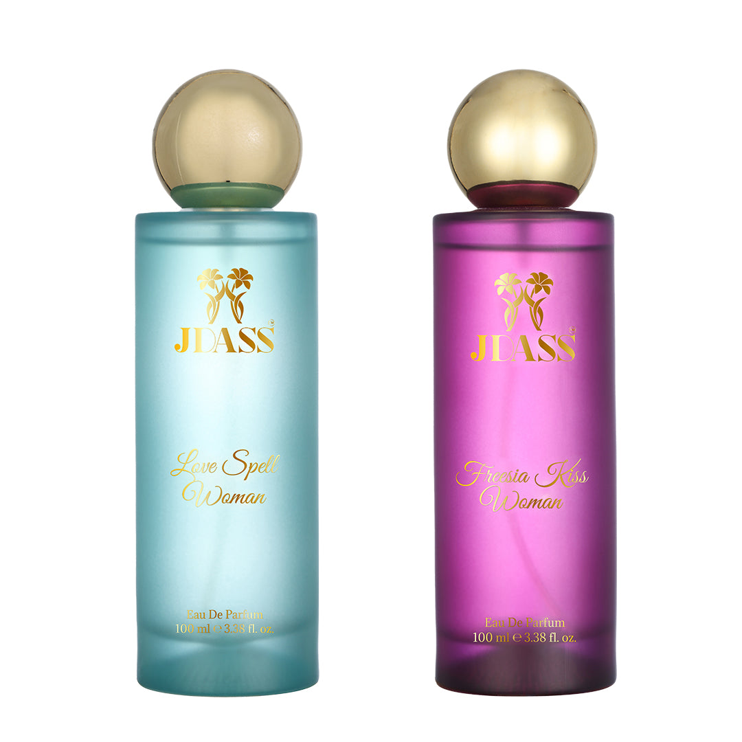 Pack of 2 - Love Spell Woman & Freesia Kiss Woman - 100ml Each