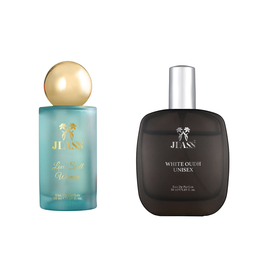 Pack of 2 - Love Spell Woman & White Oudh - 50ml Each