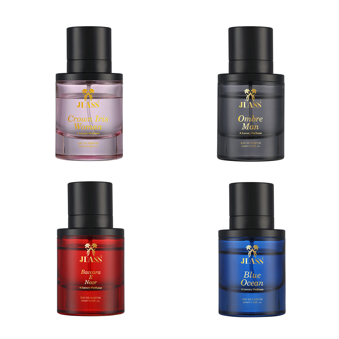 Pack of 4 Luxury Perfume Set - 50ml Each